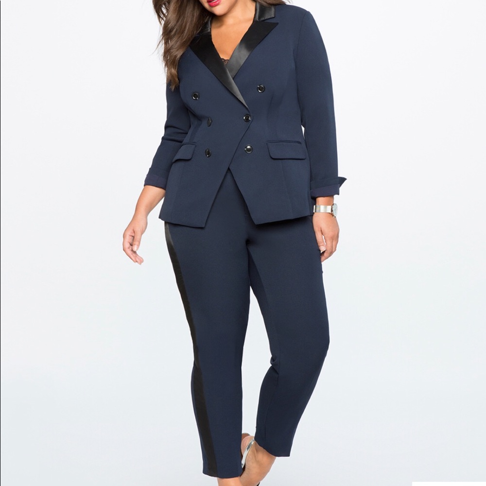 Tuxedo Cigarette Pants